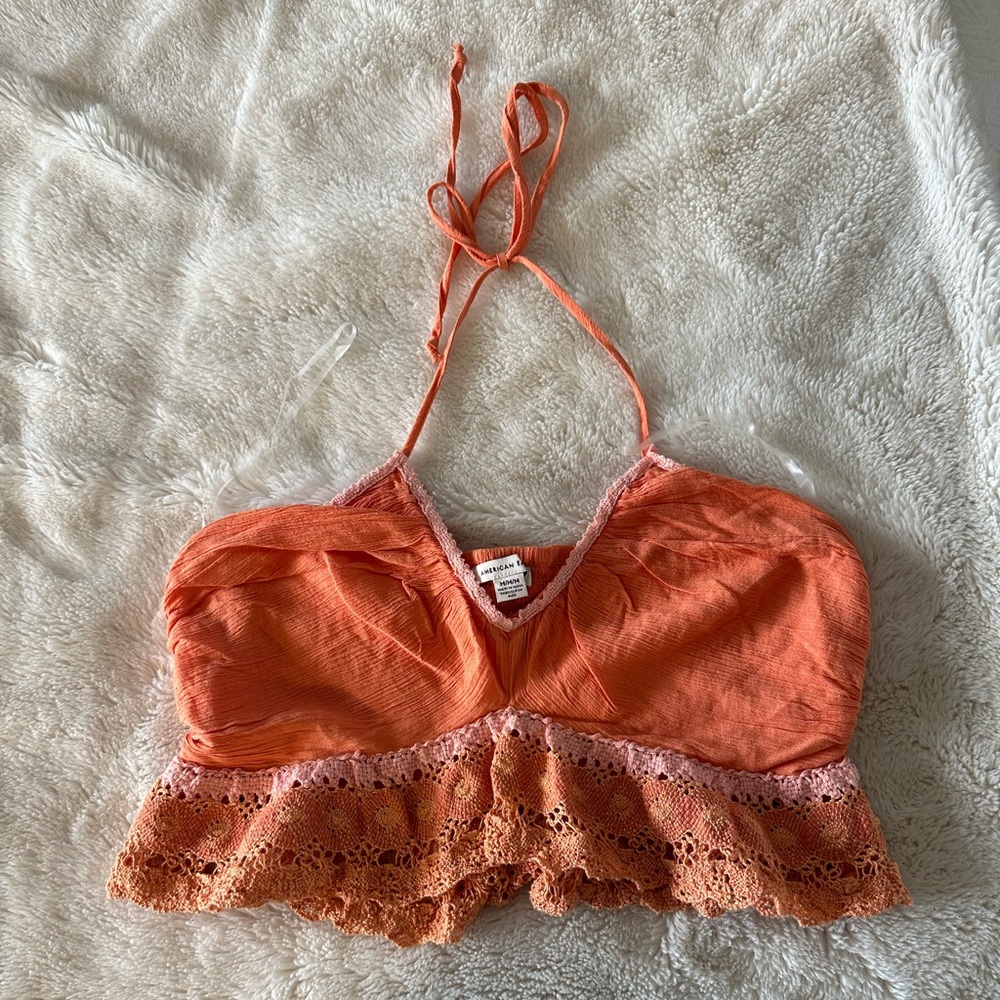 American Eagle Halter Tank